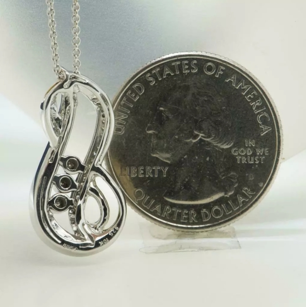 Diamond Infinity Necklace - Picture 3 of 3